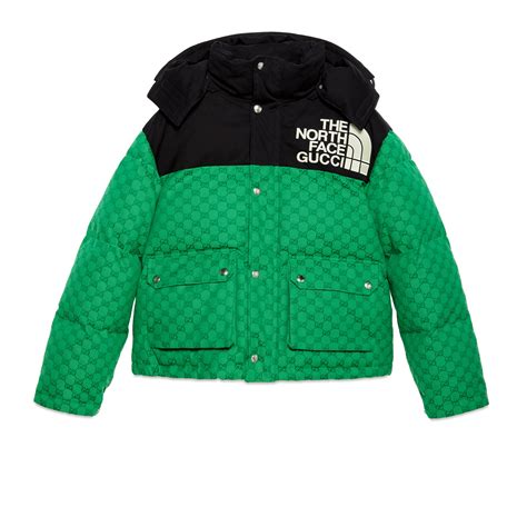 north face gucci green vest|north face Gucci tracksuit.